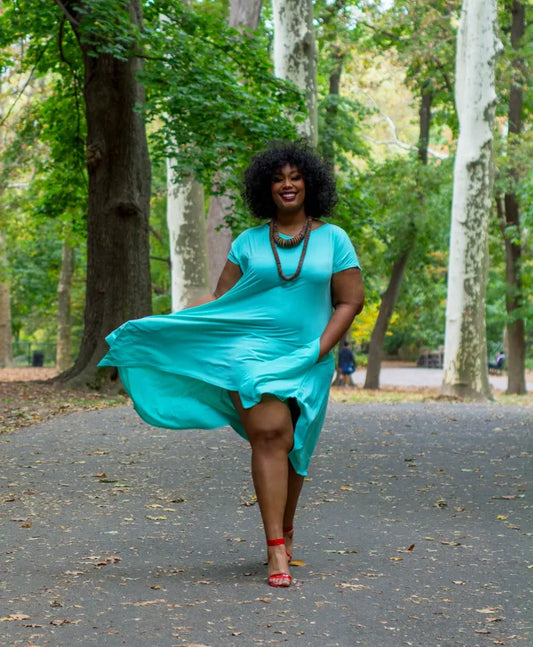 Acqua dress and a belt of your choice