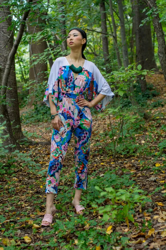 Floral Jumpsuit