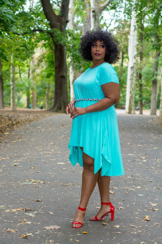Acqua dress and a belt of your choice